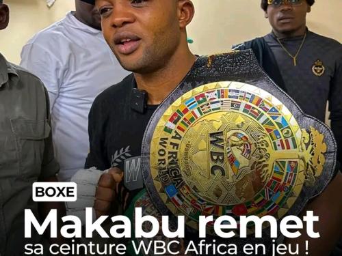 Junior Ilunga Makabu de retour sur le ring : le Congolais défie le Géorgien Irakli Alanidze à Kolwezi.