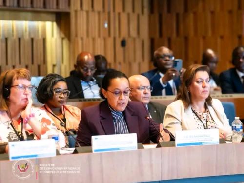 RDC : A Paris, Raïssa Malu défend une IA éducative progressive, protectrice et au service de l’enseignant.