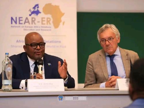 RDC–EUROPE : A Bruxelles, Aimé Boji pousse pour un partenariat de choix au service de la paix et du développement.