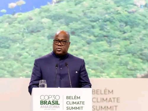 COP30/Ouverture du Sommet climatique de Belém : Félix Tshisekedi appelle à une action urgente pour sauver les forêts tropicales