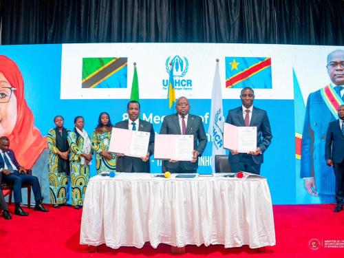 Rapatriement des congolais en Tanzanie : La RDC, la Tanzanie et le HCR s’accordent sur une feuille de route.