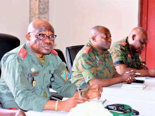 RDC: Le Général-major Stasin Kizimu appelle les militaires de sa zone des responsabilités à la vigilance face au FRN.