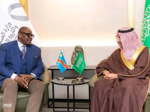 RDC: Le ministre nationale des Mines Louis Watum Kabamba participe au Future Minerals Forum en Arabie Saoudite.
