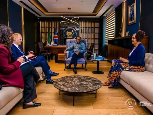 RDC: Vers un renforcement de la coopération judiciaire et au processus de paix entre la RDC et La Suisse.